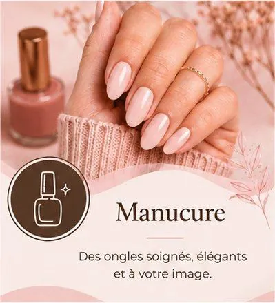 Manucure et beauté des ongles à l'institut Laur'Art Beauté à Caux-et-Sauzens